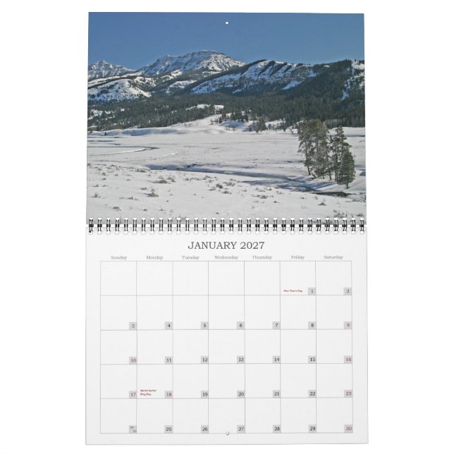 Big Sky Country 2011 Calendar (Jan 2027)