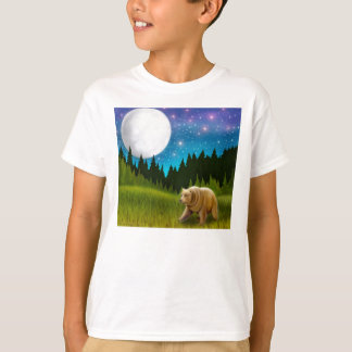 Big Sky Grizzly Kids Sweatshirt T-Shirt
