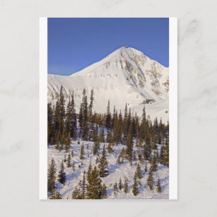 Big Sky Montana mountains Postcard