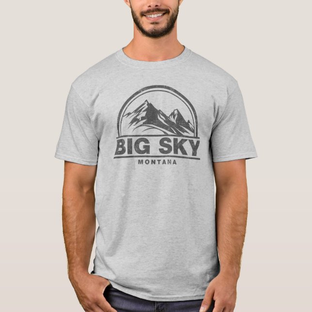Big Sky Montana T-Shirt (Front)