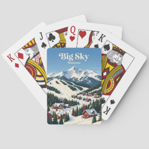 Big Sky Montana, USA Poker Cards