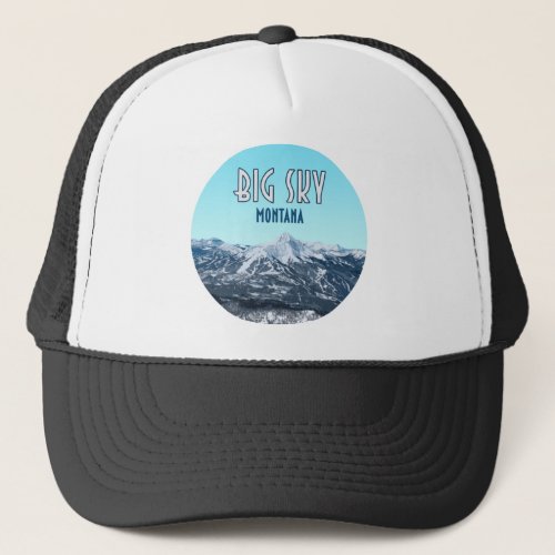 Big Sky Montana Vintage Trucker Hat
