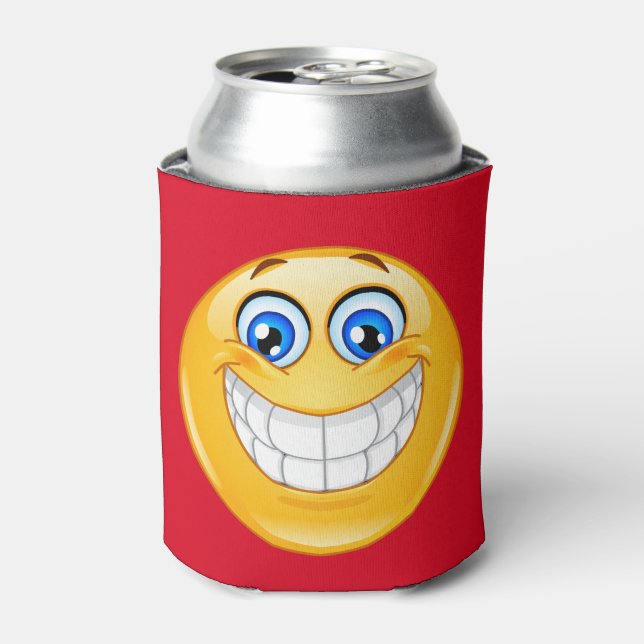 Big Smile Can Cooler - srf (Can Front)