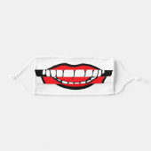 Big Smile Face Mask (Front, Folded)