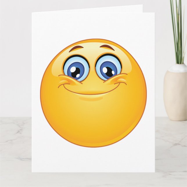 BIG Smile Greeting Card - SRF (Front)
