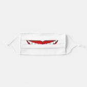 Big Smile Protective Face Mask (Front, Folded)