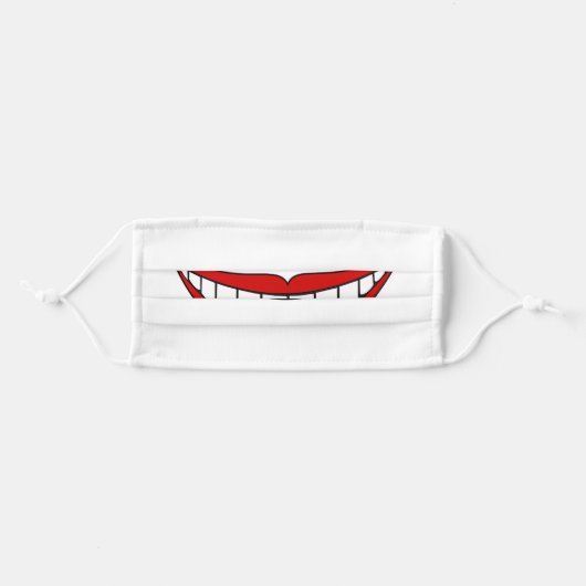 Big Smile Protective Face Mask (Front, Folded)