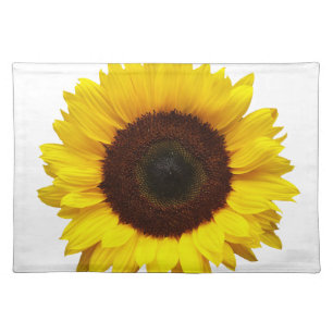 Big Smile/Yellow Sunflower Cloth Placemat