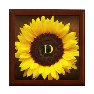 Big Smile/Yellow Sunflower Keepsake Box