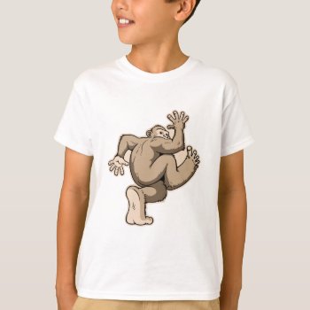 Big Sneaky Foot T-shirt by kbilltv at Zazzle