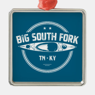 Big South Fork National River Kayak Metal Ornament