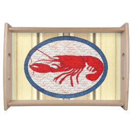 Big Spiny Rock Lobster Serving Tray