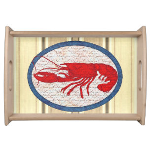 Big Spiny Rock Lobster Serving Tray