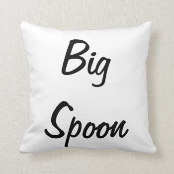 Big Spoon Decorative Throw Pillow by Botuqueandco at Zazzle