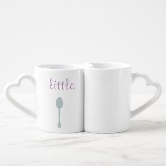 Big Spoon & Little Spoon couples mug | Zazzle