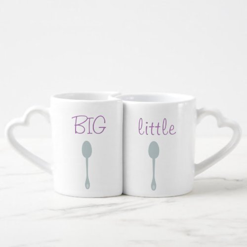 Big Spoon  Little Spoon couples mug