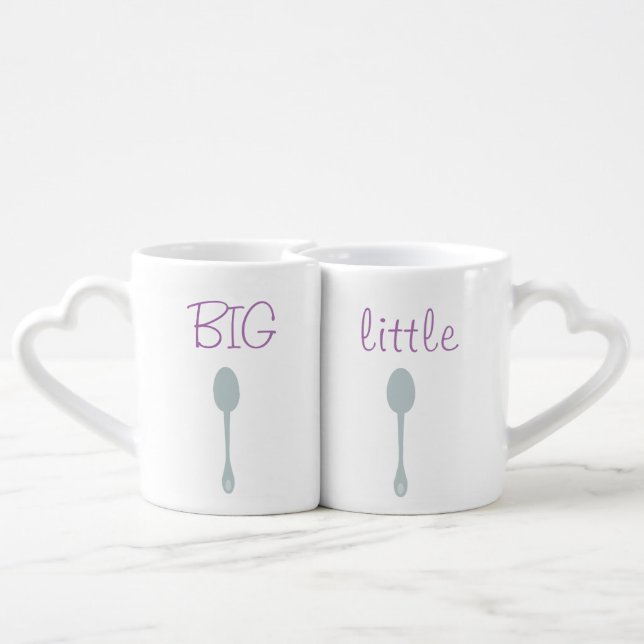 Big Spoon & Little Spoon couples mug (Back Nesting)