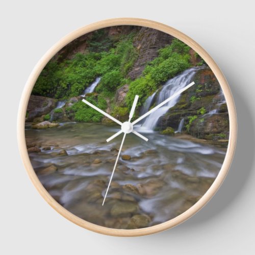 Big Springs Virgin River  Zion National Park Clock