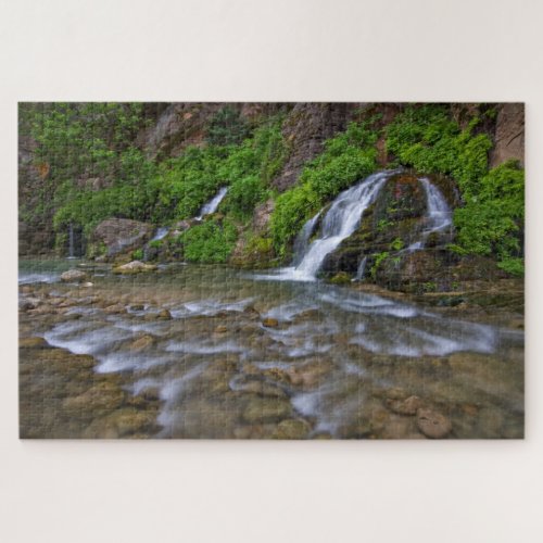 Big Springs Virgin River  Zion National Park Jigsaw Puzzle