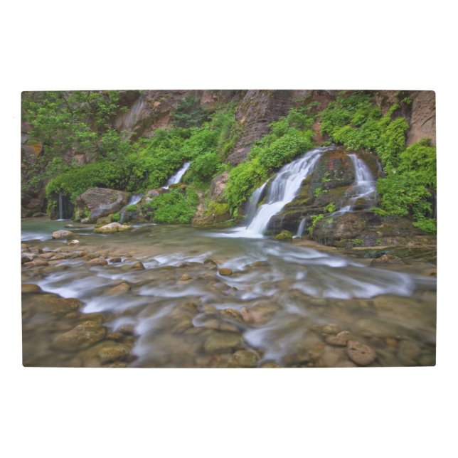 Big Springs Virgin River | Zion National Park Metal Print (Front)