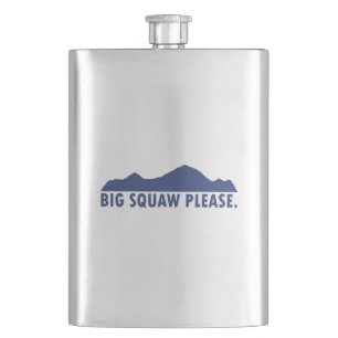 Big Squaw Please Flask