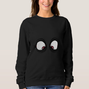 Big Squinting Eyes Grimace Sweatshirt