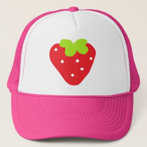 Big Strawberry Trucker Hat