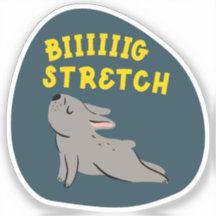 Big stretch cute illustrated French bulldog navy