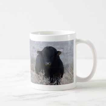 Big Strong Black Bull Tumbleweeds - Toro - Taurus Coffee Mug by She_Wolf_Medicine at Zazzle