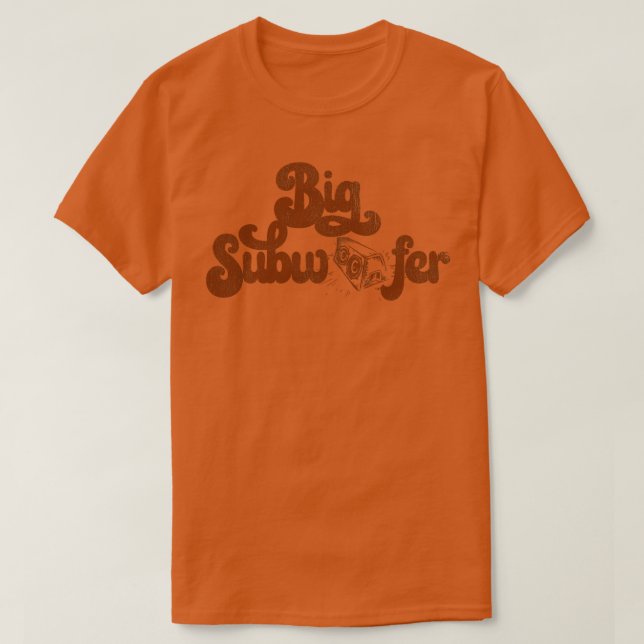 Big Subwoofer T-Shirt (Design Front)