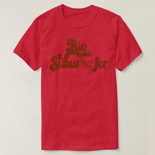 Big Subwoofer T-Shirt (Design Front)