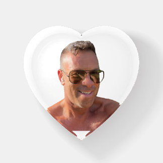 Big Sug Heart Paperweight