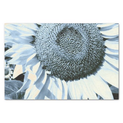 Big Sunflowers Vintage Sepia Decoupage Art  Tissue Paper
