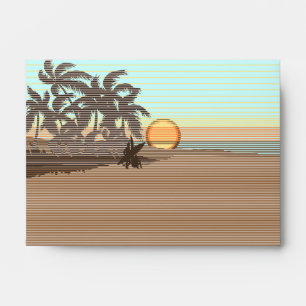 Big Sunset Hawaiian Stationary Envelopes