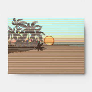 Big Sunset Hawaiian Stationary Envelopes