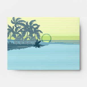 Big Sunset Hawaiian Stationary Envelopes