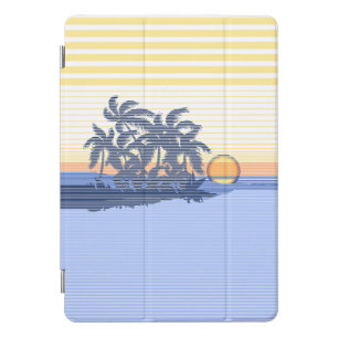 Big Sunset Stripe Hawaiian iPad Smart Cover
