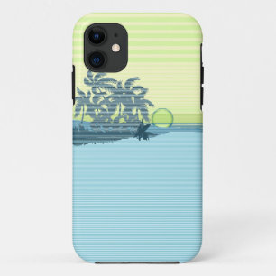 Big Sunset Stripe Hawaiian iPhone 5 Case