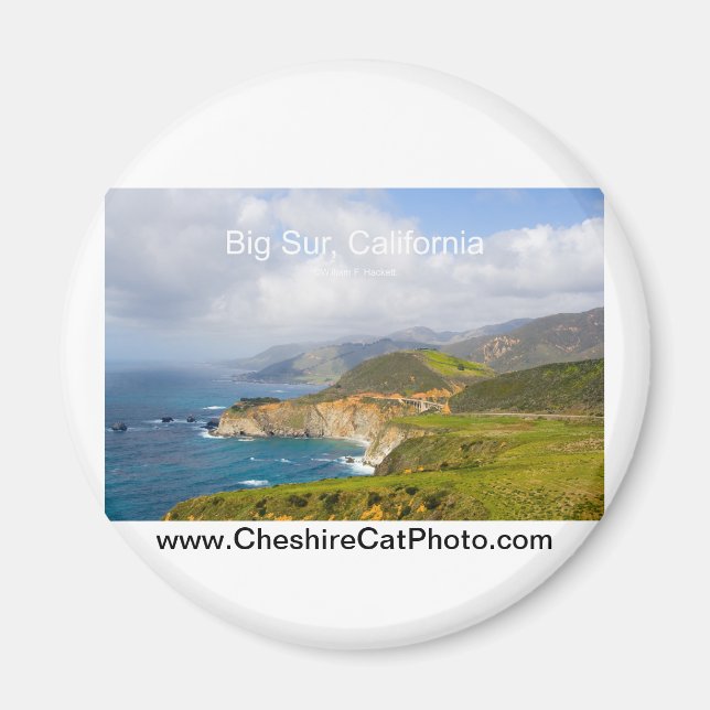 Big Sur 0033 California Products Magnet (Front)