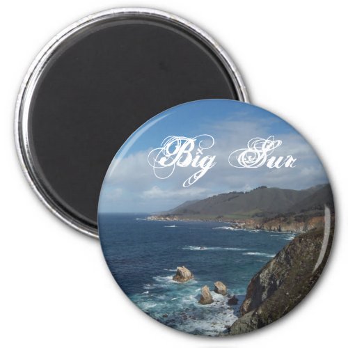 Big Sur Button Magnet