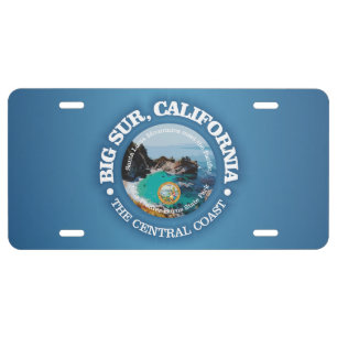 Big Sur (C) License Plate