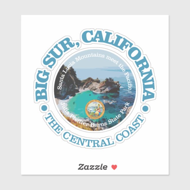 Big Sur (C) Sticker (Sheet)