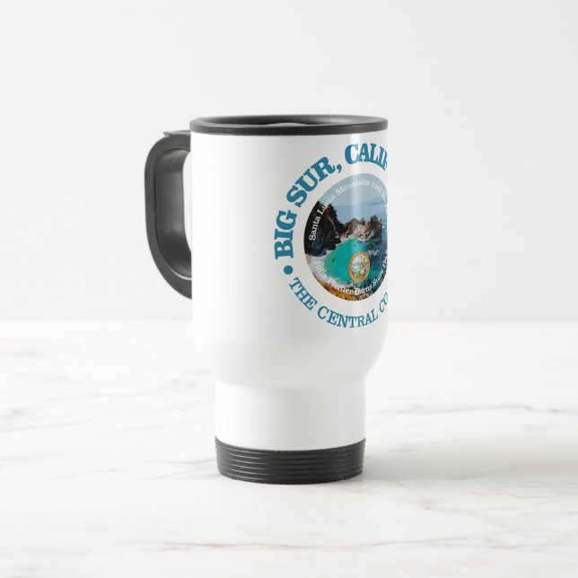 Big Sur (C) Travel Mug (Front Left)