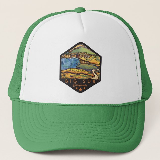 Big Sur California Baseball Hat (Front)
