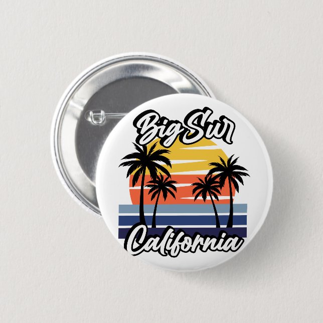 Big Sur California Button (Front & Back)
