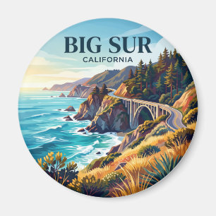 Big Sur California Central Coast Magnet
