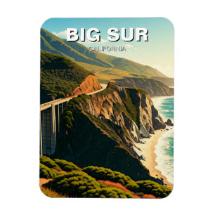 Big Sur California Central Coast Magnet