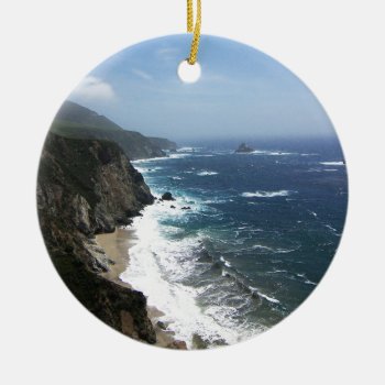 Big Sur California Ceramic Ornament by The_Everything_Store at Zazzle