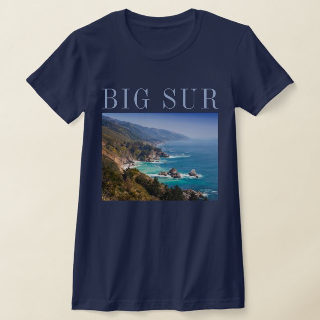 Big Sur California Coast T-Shirt (Laydown)