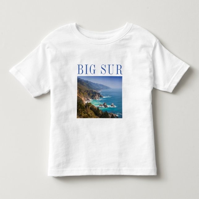 Big Sur California Coast Toddler T-shirt (Front)